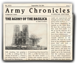 Albert Londres in Le Matin, September, 29, 1914