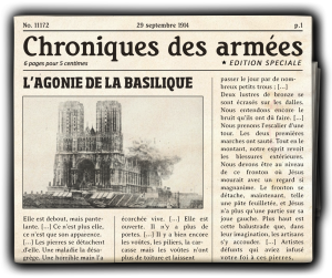 Albert Londres dans Le Matin, 29 septembre 1914
