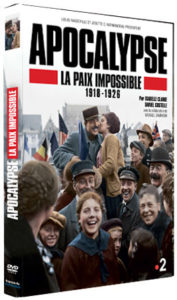 Apocalypse; Apocalypse la 1ère Guerre mondiale; 1ère Guerre mondiale; Grande Guerre; Guerre 14 18; Guerre 1914-1918; Mission du centenaire; Première guerre mondiale; Apocalypse la paix impossible; Mathieu Kassovitz; Isabelle Clarke; Daniel Costelle; Clarke Costelle et Cie; François Arnaud; Idéacom international; CC&C; Documentaire; Documentaire historique; Série historique; Série documentaire historique; Archives de guerre; Coproduction France-Canada; Colorisation d’images d’archives; Apocalypse 1ère Guerre mondiale; Transmedia; Multimedia; Multiplateformes; Volet pédagogique, Education, outil pédagogique; séries TV; roman graphique; réalité augmentée; AR; réalité virtuelle; VR; e-books; volet pédagogique; exposition; blu-ray; dvd; second écran; Apocalypse World War One; Apocalypse World War 1; Apocalypse WW1; WW1; Great War; United State 1917-1918; Apocalypse Never-Ending War; Isabelle Clarke; Daniel Costelle; Clarke Costelle et Cie; François Arnaud; Idéacom international; CC&C; Documentary; Historical Documentary; Historical series; Archival series; Colorisation; TV Series; Transmedia; Multimedia; Cross-platforms; Education, educational toolkit, history; TV Series; Graphic Novel; Augmented Reality; AR; VR; Virtual Reality; e-books; Learning ressources; Exhibition; Blu-ray; DVD; Second screen;